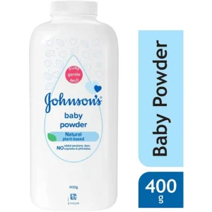 JOHNSON'S Baby Powder Natural Plant Based 400g for newborn babies