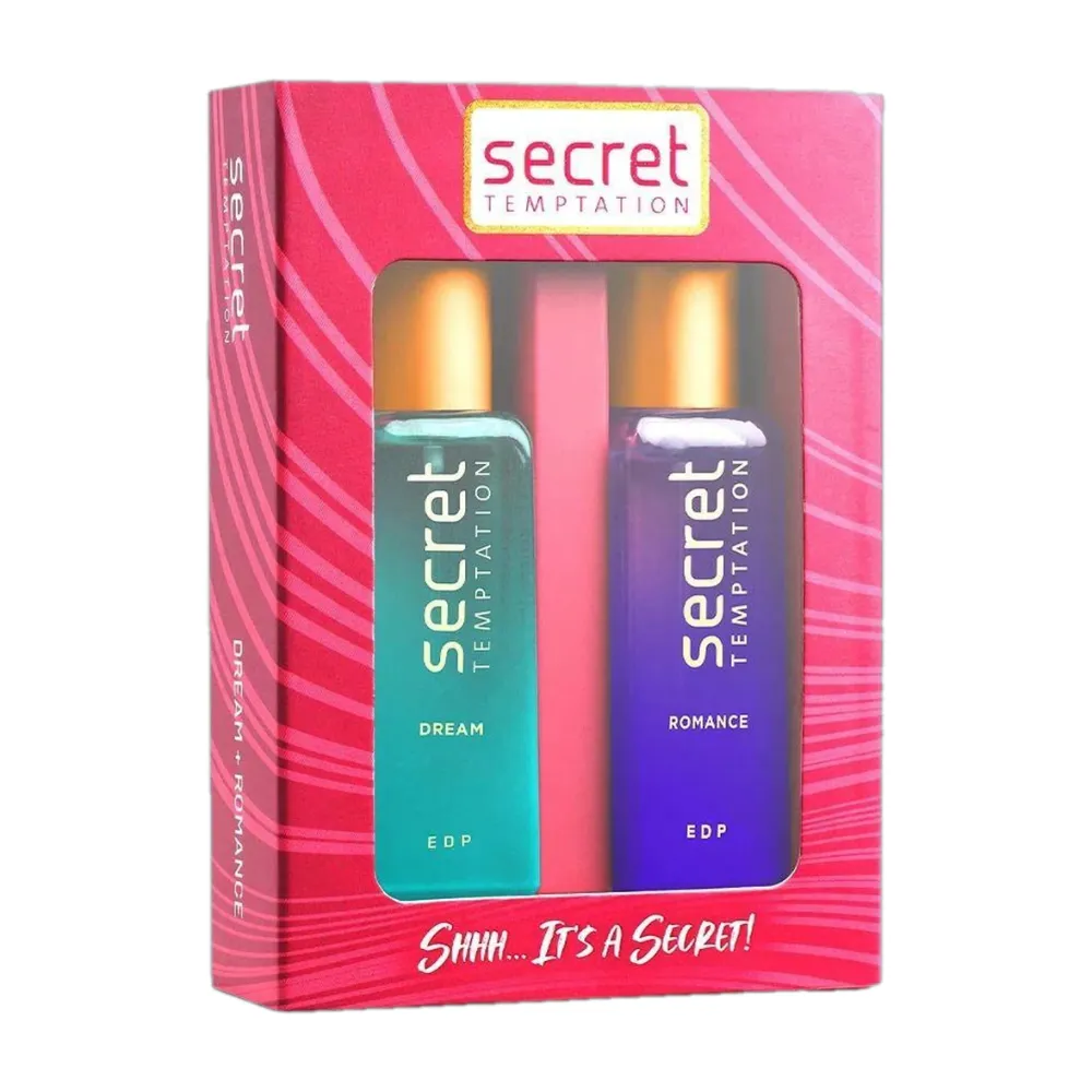 Secret Temptation Perfume Gift Set for Women with long-lasting premium fragrances