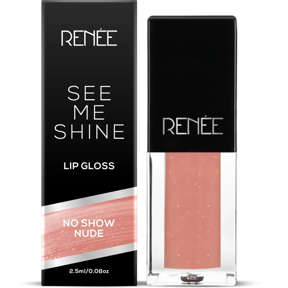 ee Me Shine Lip Gloss with high-shine, non-sticky formula for soft, glossy lips