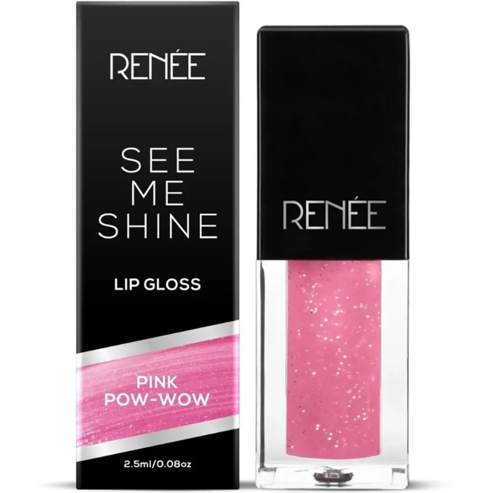 ee Me Shine Lip Gloss with high-shine, non-sticky formula for soft, glossy lips